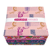 Anna Maria Colorway Precuts 3 Quilt Fabric - Bundle in Lush - 23 Fat Quarters plus two 24" x WOF - FQ3LUSH25-10