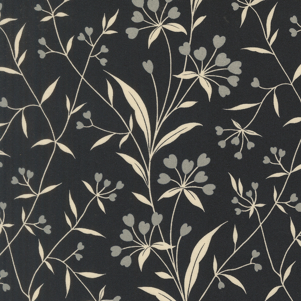 Arabesque Quilt Fabric - Highland in Midnight Blue - 33832 17