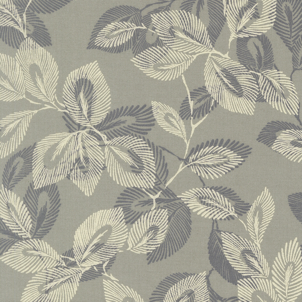 Arabesque Quilt Fabric - Palm in Sky Blue - 33831 15