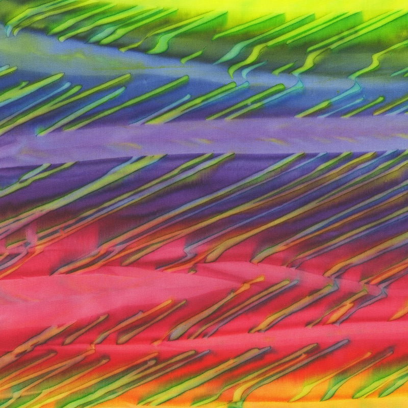 Artisan Batiks Raku Stripes Quilt Fabric - Stripes in Rainbow - AMD-21924-263 RAINBOW