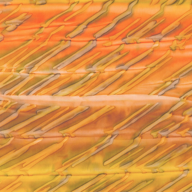 Artisan Batiks Raku Stripes Quilt Fabric - Stripes in Autumn Orange/Brown - AMD-21924-191 AUTUMN