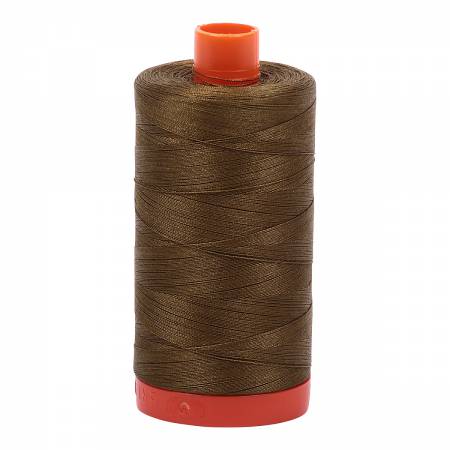 Aurifil 50 wt cotton thread, 1300m, Dark Olive (4173