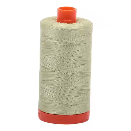 Aurifil 50 wt cotton thread, 1300m, Light Avocado (2886)