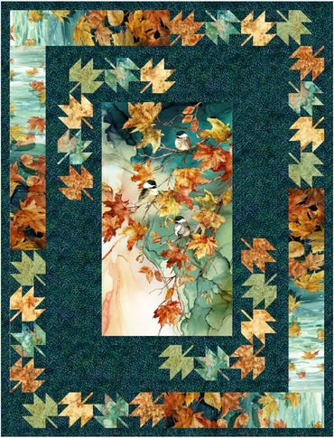 Autumn Blaze Quilt Kit - featuring Autumn Breeze - BLAZE-KT
