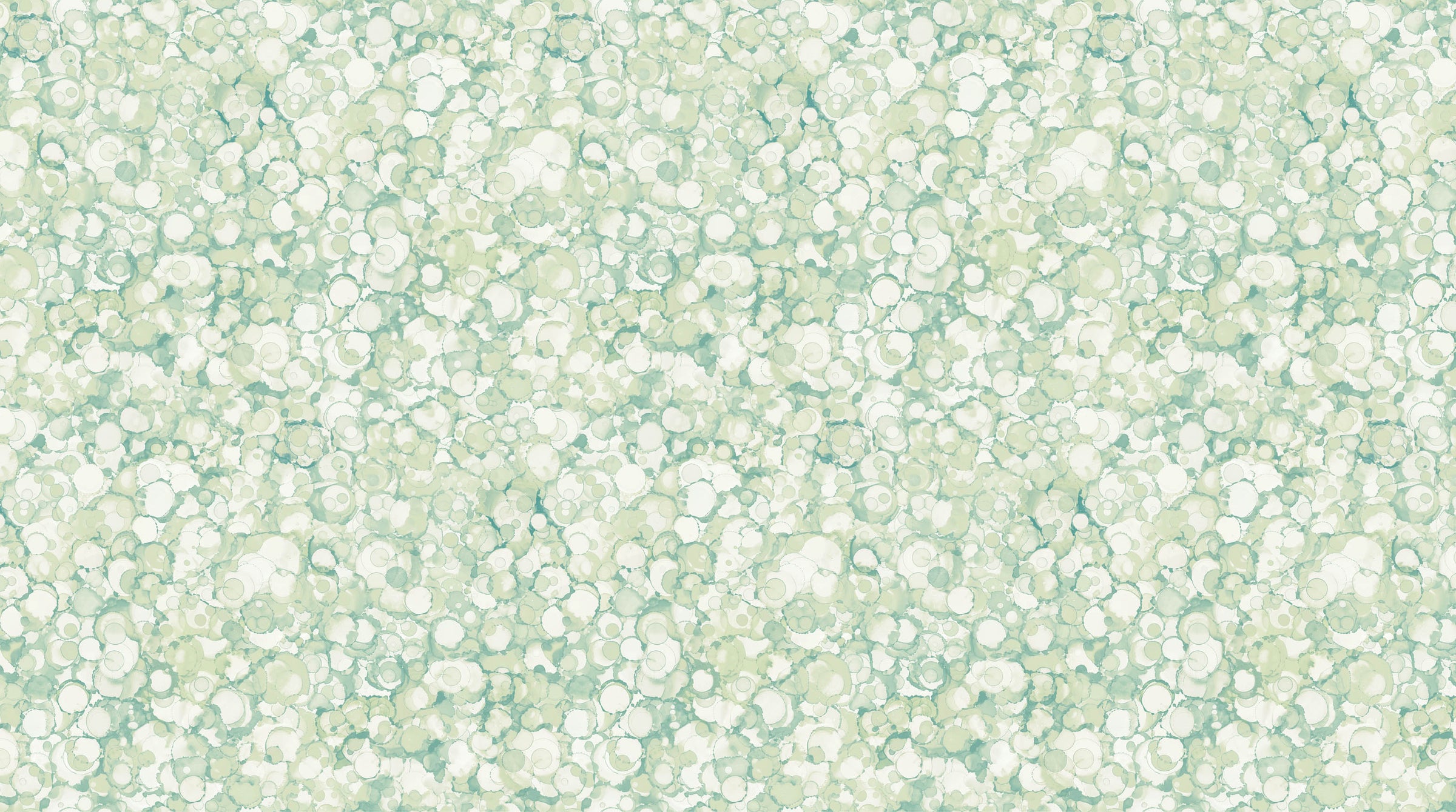 Autumn Breeze Quilt Fabric - Bubbles in Teal/Green - DP28062-61