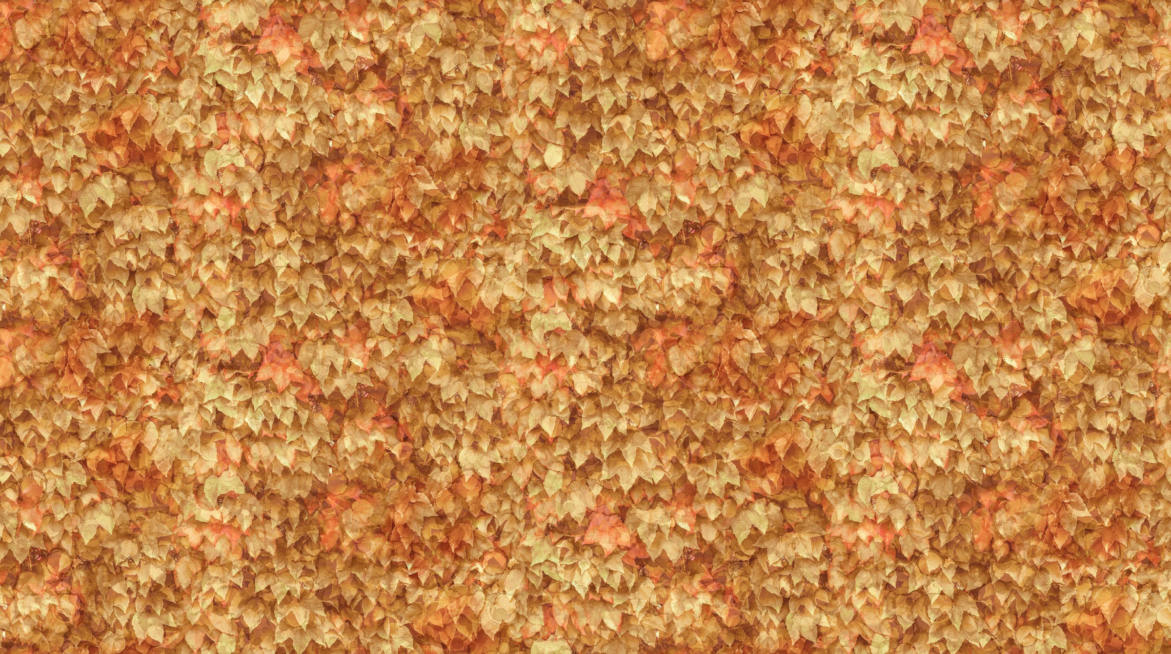 Autumn Breeze Quilt Fabric - Layered Leaves in Light Rust (Orange/Brown) - DP28059-37