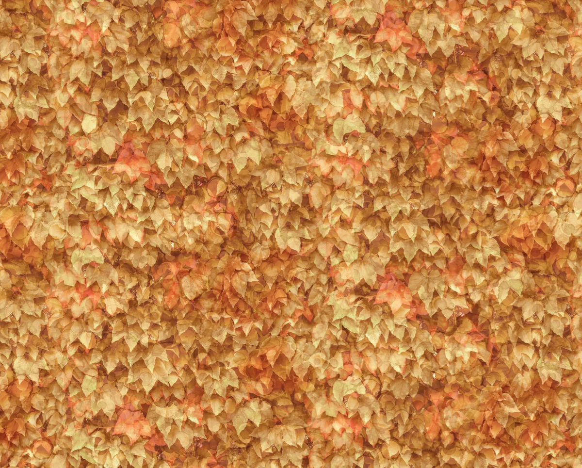 Autumn Breeze Quilt Fabric - Layered Leaves in Light Rust (Orange/Brown) - DP28059-37