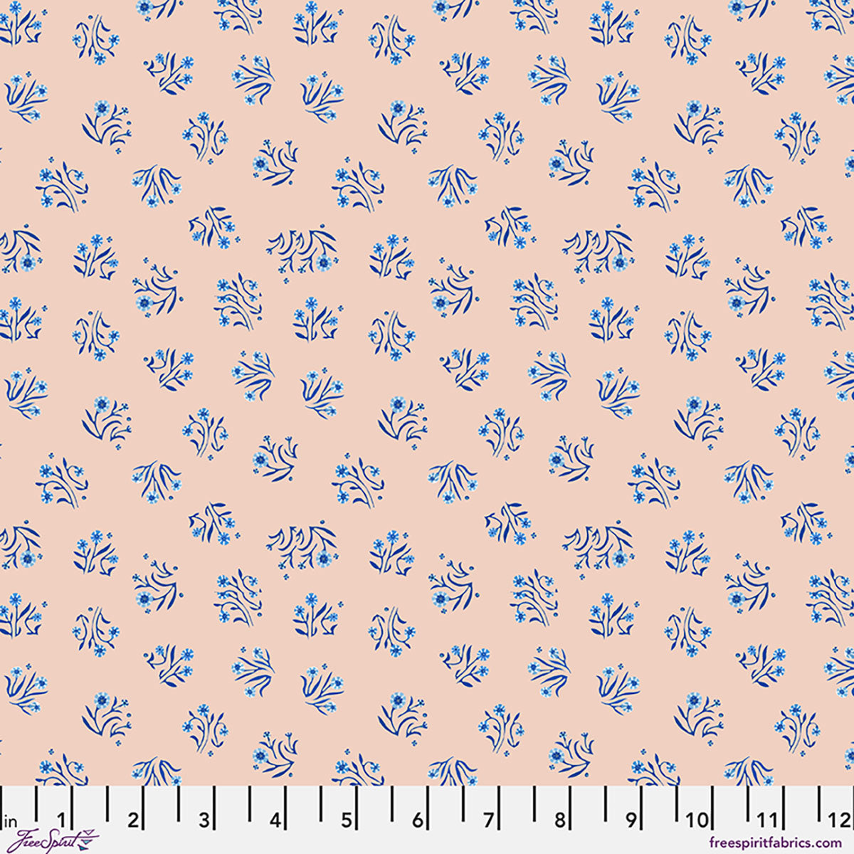Azul Quilt Fabric - Bouquets in Peach - PWAT024.PEACH