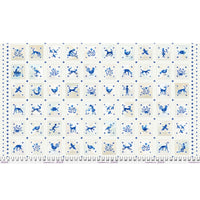 Azul Quilt Fabric - Azulejos in Azul Blue - PWAT013.AZUL - SOLD AS RUNNING YARDAGE