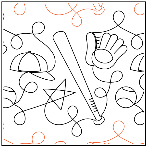 Longarm Pattern (not for sale)Batter Up