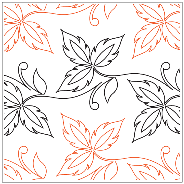 Longarm Pattern (not for sale)Blackberry Bramble
