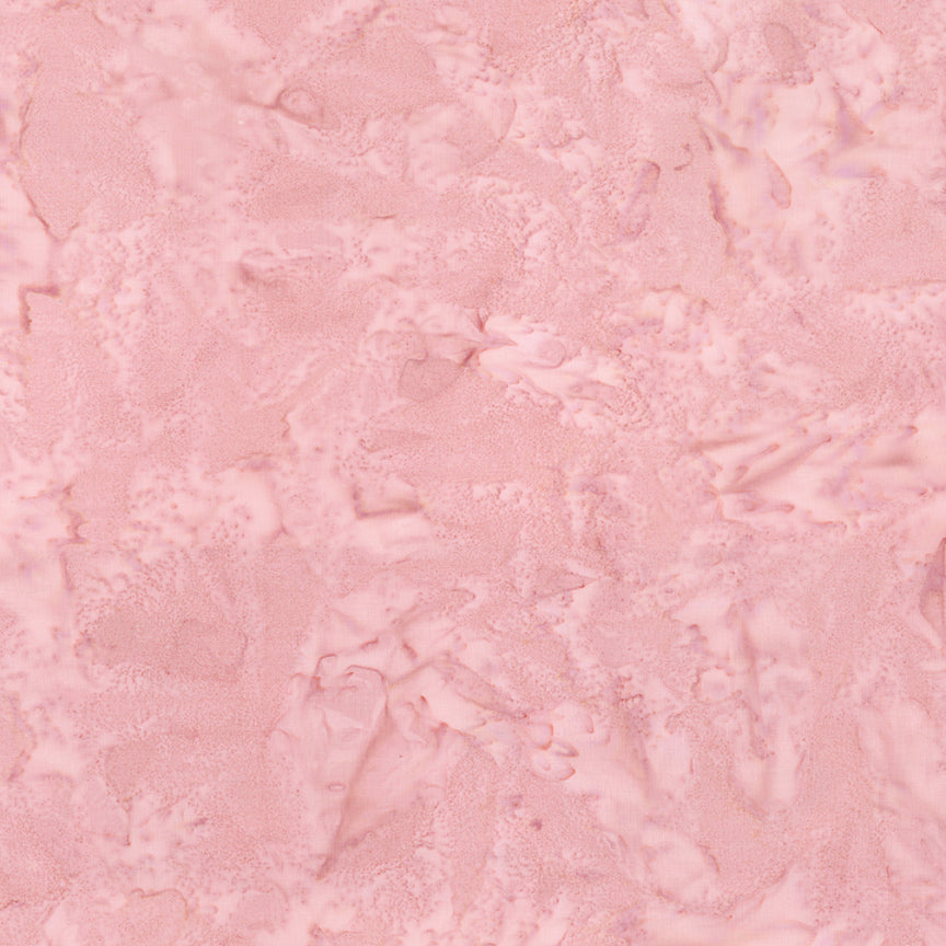 Expressions Hand-Dyes Batik Quilt Fabric - Soft Satin (Rose)- BT21000-340