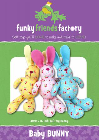 Baby Bunny Stuffed Animal Quilt Pattern - FF3838
