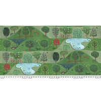 Backyard Wonders Quilt Fabric - Walk in the Wood in Scenic Multi - PTAT001.SCENIC