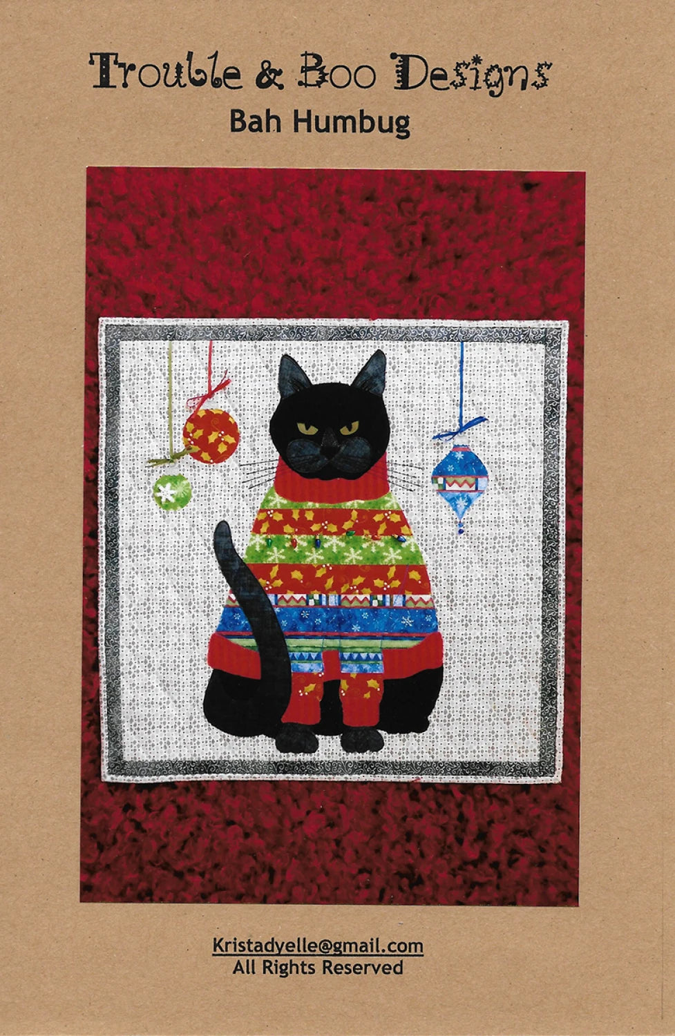 Bah Humbug Quilt Pattern - TB6128
