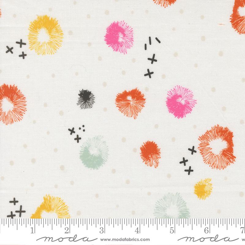Balisong Quilt Fabric - Blossom in Coconut Multi - 11662 11