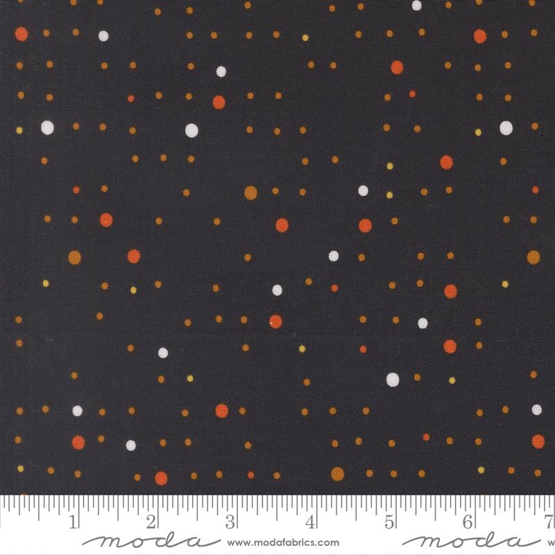 Balisong Quilt Fabric - Dapple Dot in Midnight Black - 11665 12