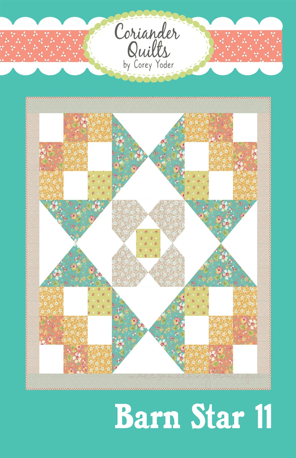 Barn Star 11 Wall Hanging Pattern - CQP235