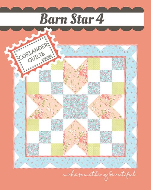 Barn Star 4 Wall Hanging Pattern - CQ 155