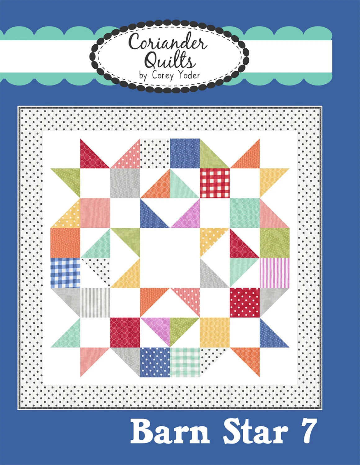 Barn Star 7 Wall Hanging Pattern - CQ 213