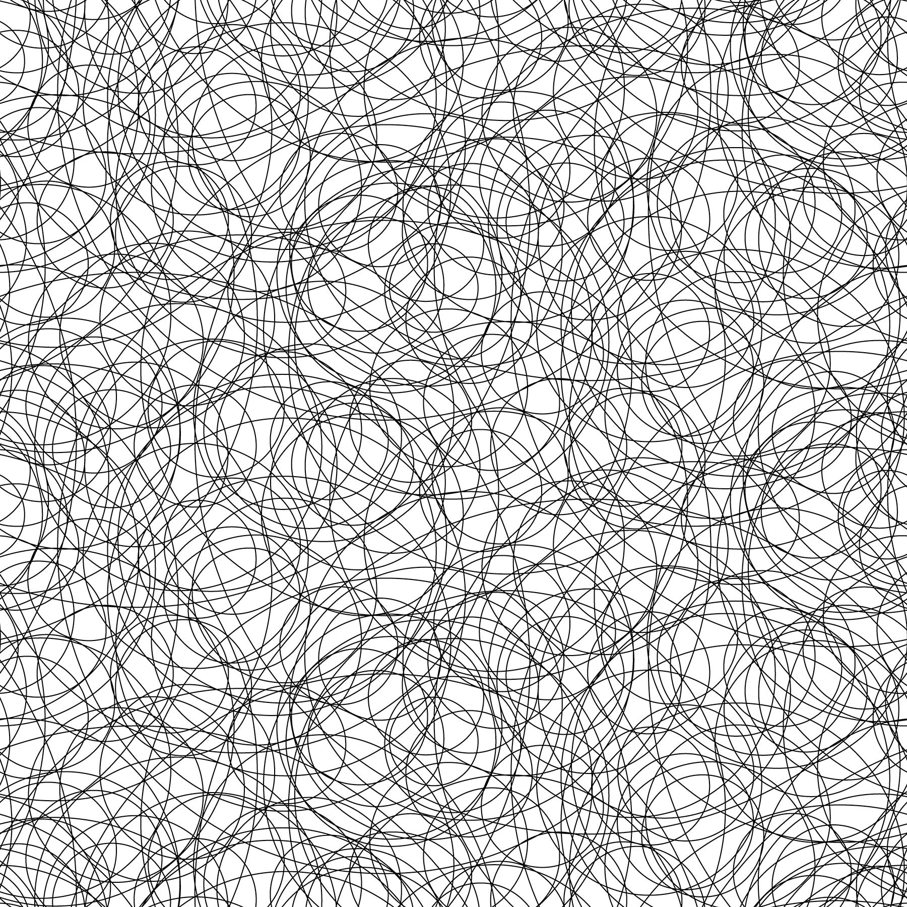 Basically Black and White Quilt Fabric - Radial in Positive Black on White - 10721-11