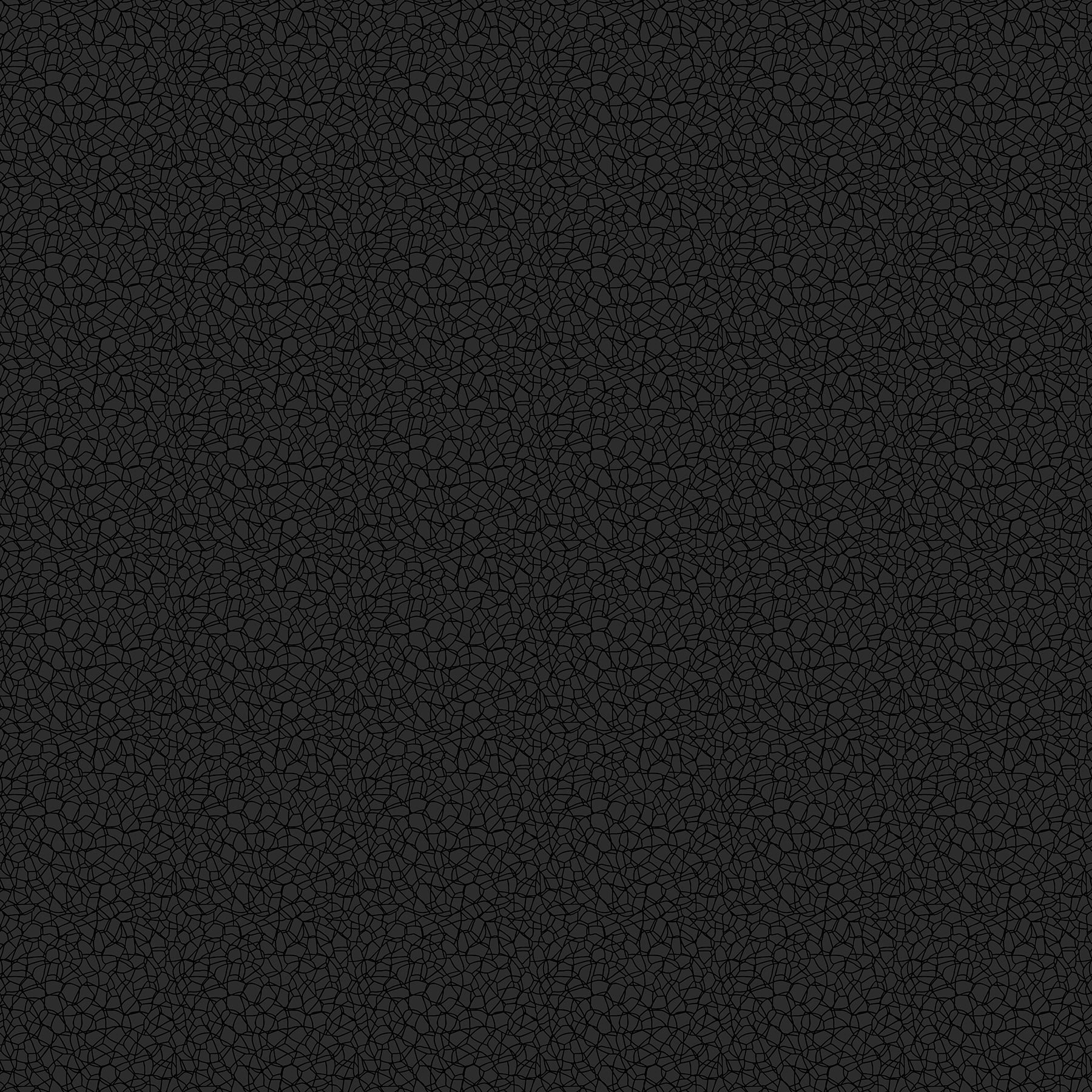 Basically Black and White Quilt Fabric - Voronoi in Black - 10725-99