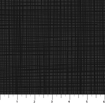Basically Black and White Quilt Fabric - Woven in Black - 10728-99
