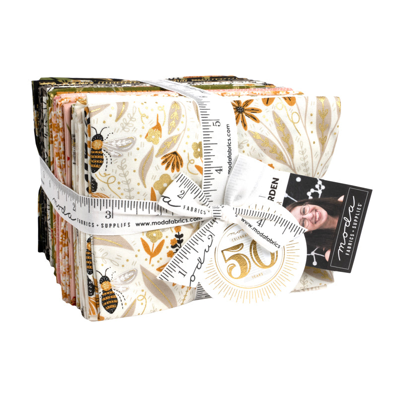 Bee Garden Quilt Fabric - Fat Quarter Bundle - 28 Fat Quarters plus 36" panel - 48410AB