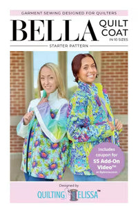 Bella Quilt Coat Pattern from By Annie/Quilting Elissa  - QE101