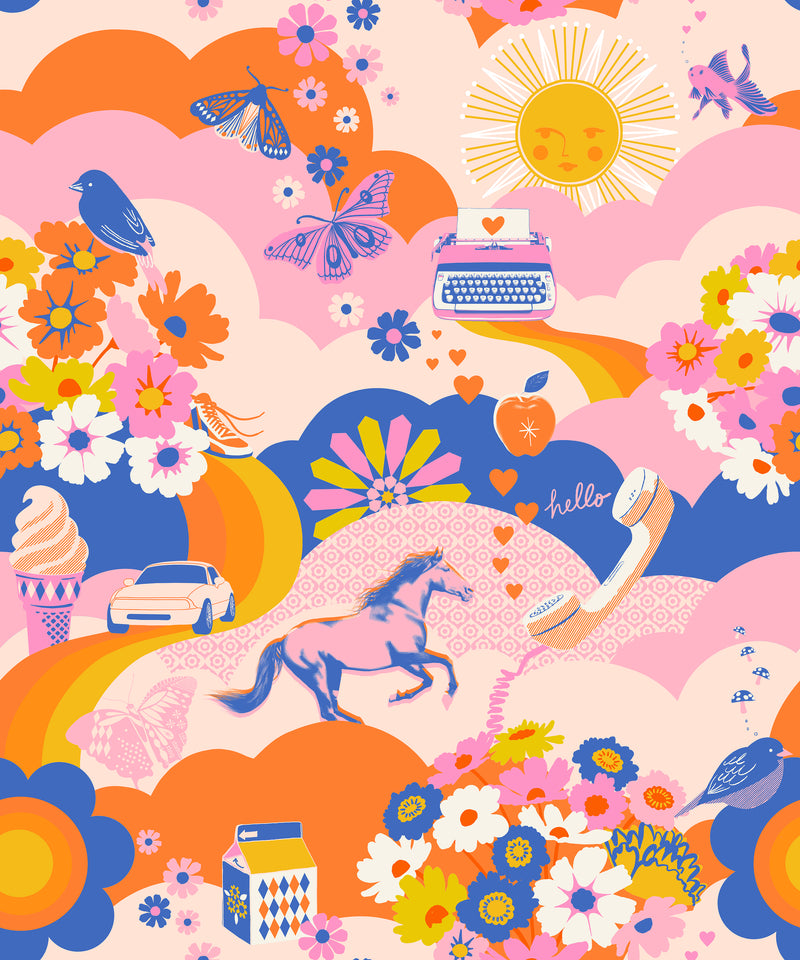 Best Day Ever Quilt Fabric by Ruby Star Society - Best Day Ever in Posy Pink/Multi - RS0103 11