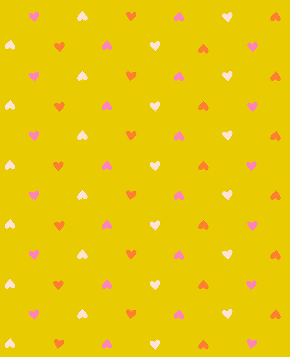 Best Day Ever Quilt Fabric by Ruby Star Society - Hearts in Golden Hour Yellow - RS0091 17