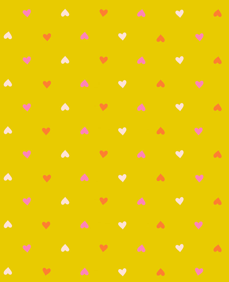 Best Day Ever Quilt Fabric by Ruby Star Society - Hearts in Golden Hour Yellow - RS0091 17