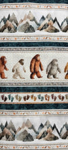 Bigfoot Quilt Fabric - Bigfoot Border Stripe in Multi - 2600 30992 X