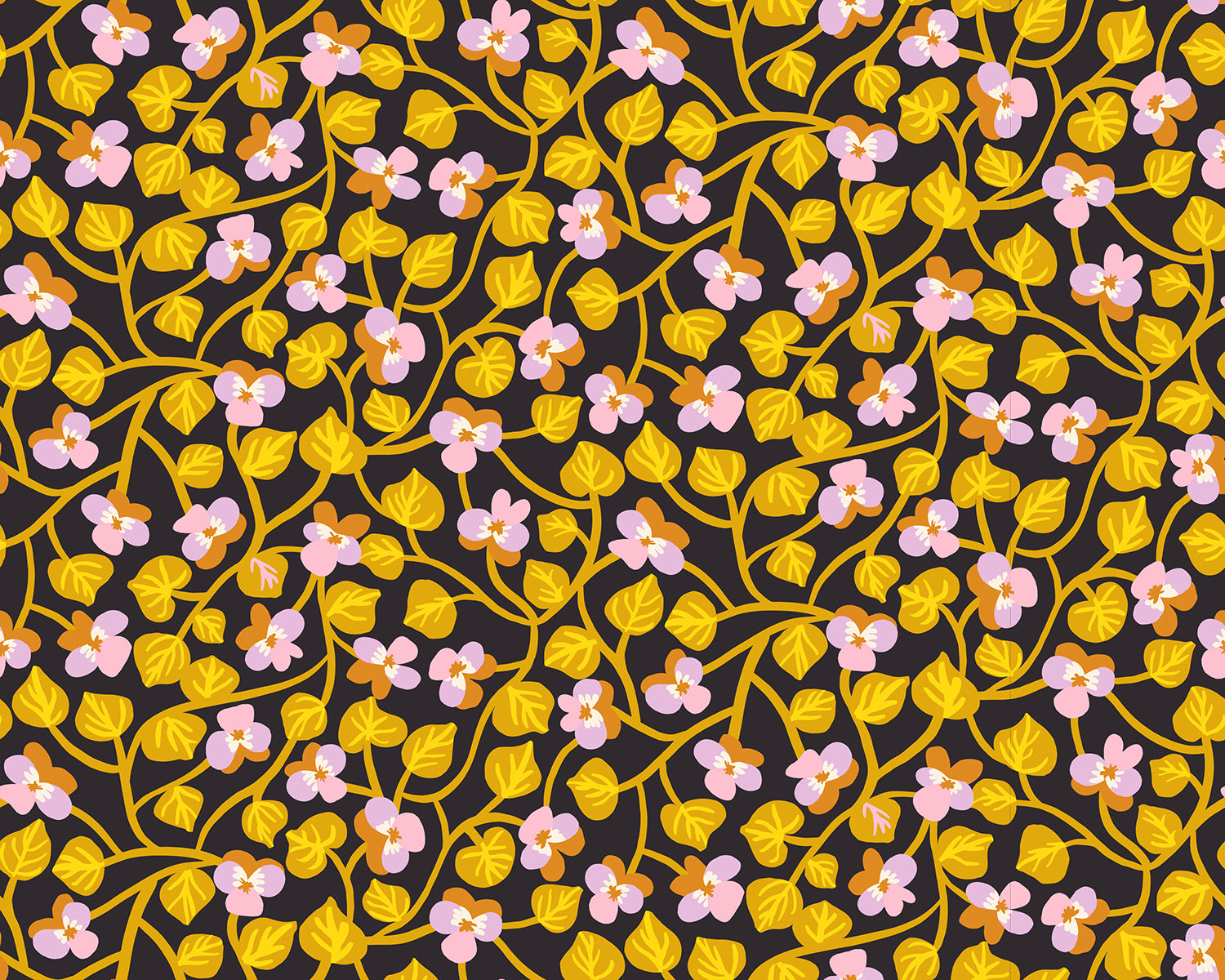 Bird is the Word Quilt Fabric by Ruby Star Society - Pansy in Soft Black - RS3079 16