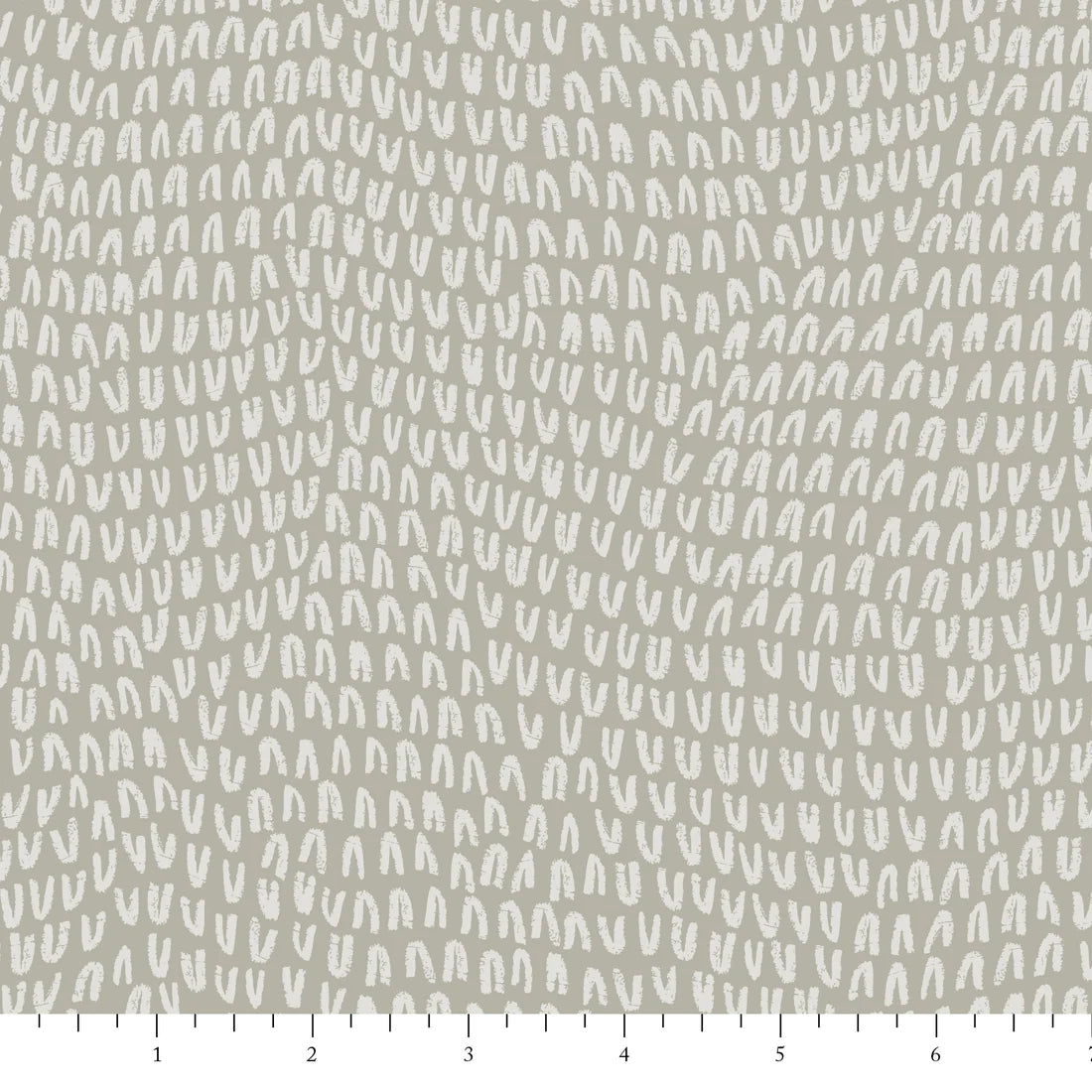 Birds and Bloom Quilt Fabric - Feather Tips in Gray - PH0166