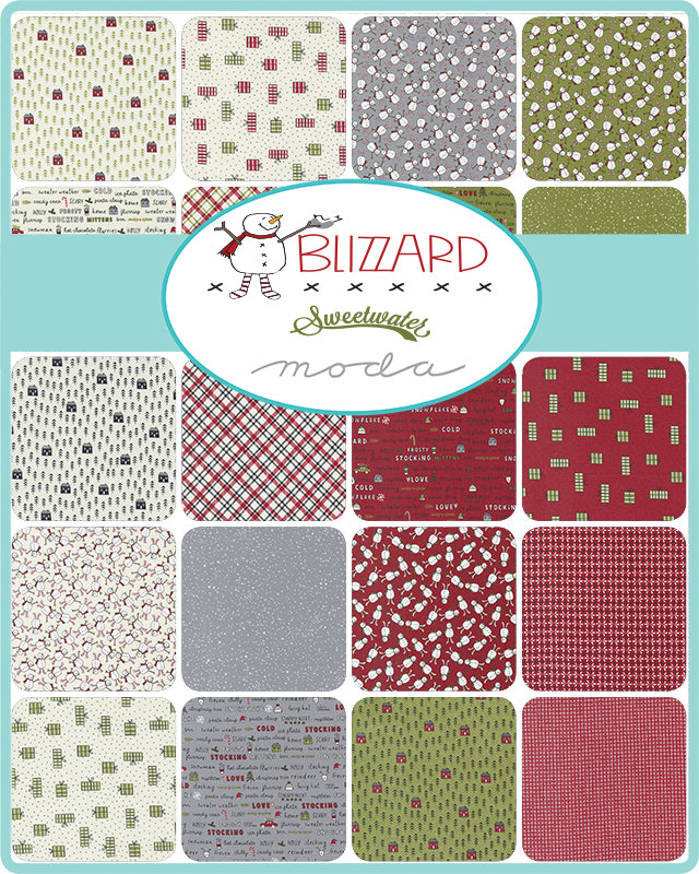 Blizzard Quilt Fabric - Jelly Roll - set of 42 2 1/2 strips - 55620JR
