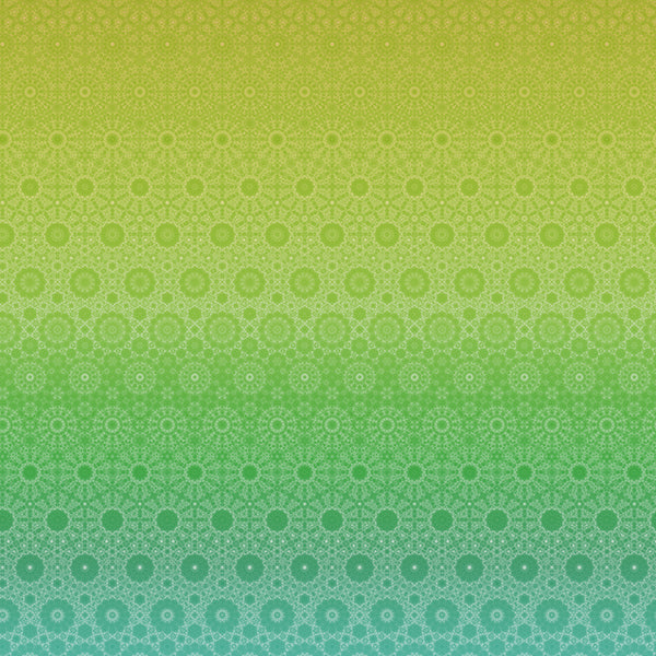 Bloom Quilt Fabric - Geometric Ombre in Grass Green/Yellow - Y5809-115 GRASS