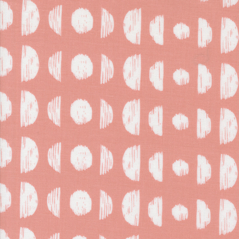 Botany Quilt Fabric - Phases in Camellia Pink - 11553 25