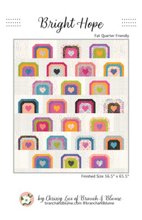 Bright Hope Quilt Pattern by Branch and Blume - featuring Maker's Delight - BNB-2305
