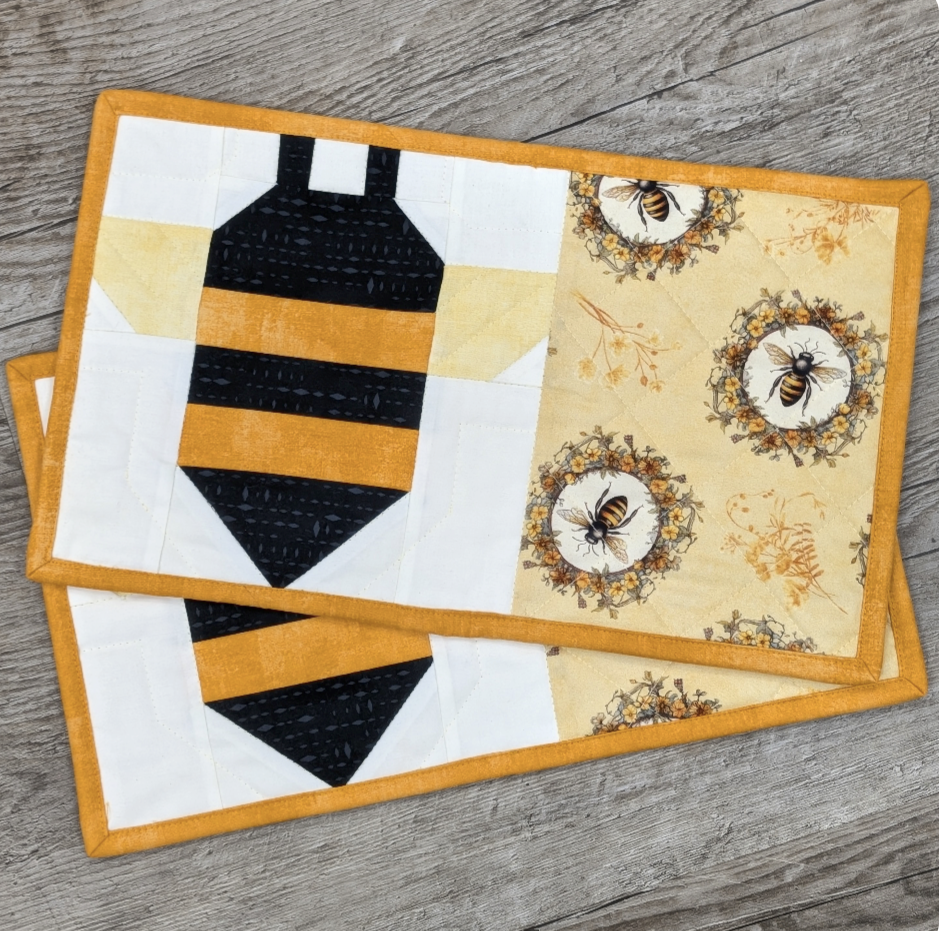 Buzzy Bee Snack Mat Kit - makes 2 - BEE-SNCK