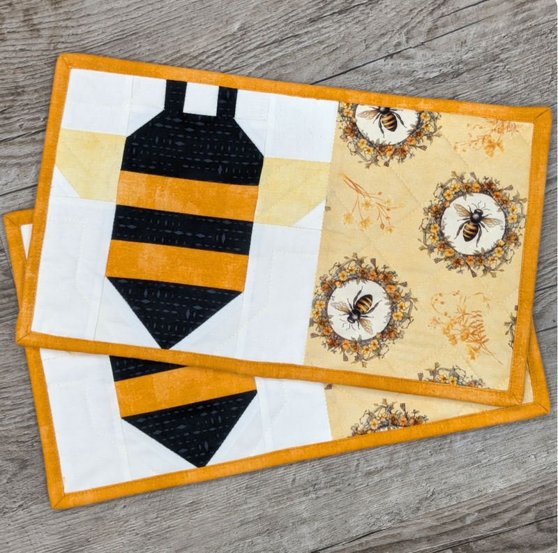 Buzzy Bee Snack Mat Kit - makes 2 - BEE-SNCK