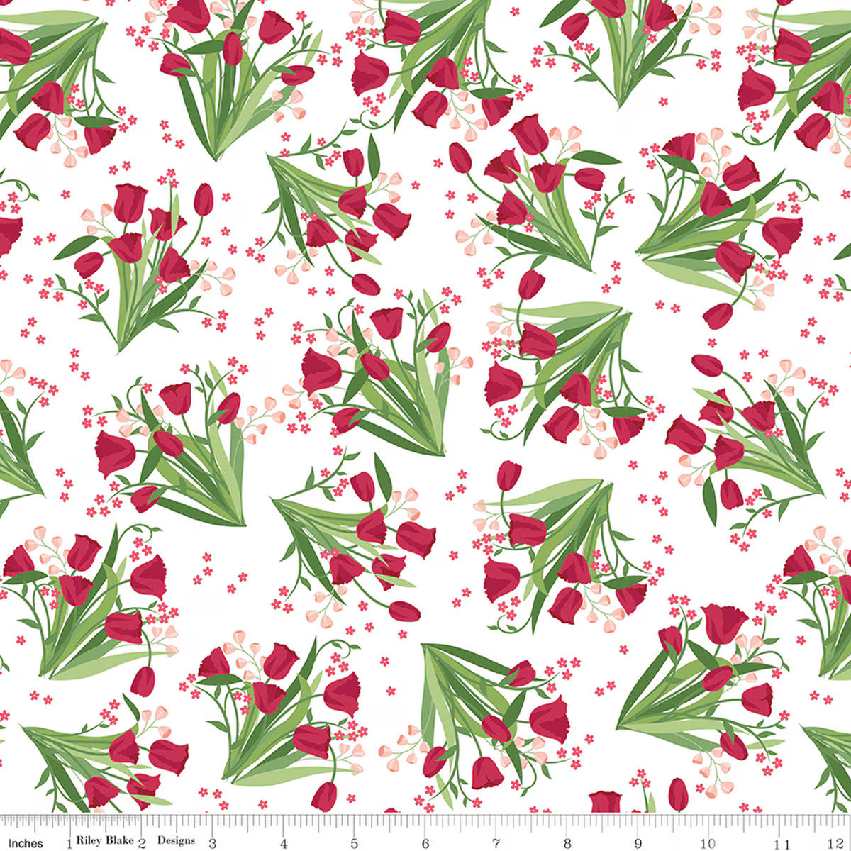 Front Porch Quilt Fabric - Main in White - C17210-WHITE