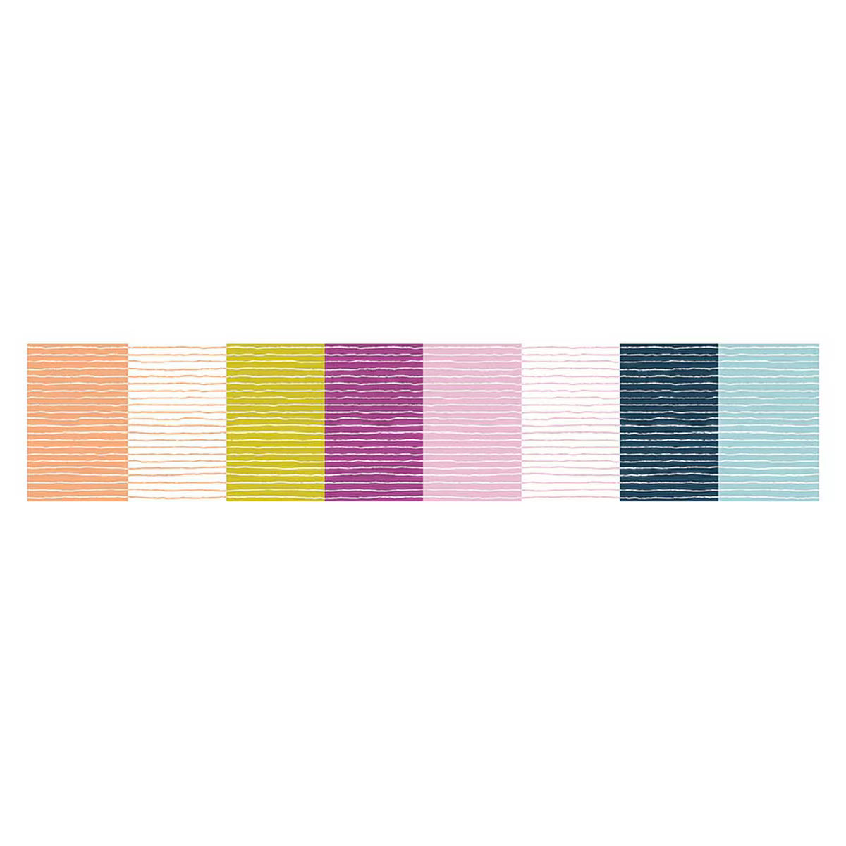 Homage Binding Stripe Quilt Fabric in Multi - C17226-MULTI