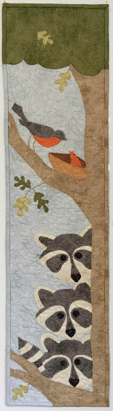 2016 Digital Download Pattern Only: Raccoons and Robins Treehouse