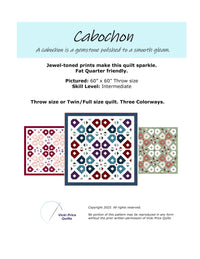 Cabochon Quilt Pattern by Vicki Price - CAB-VP
