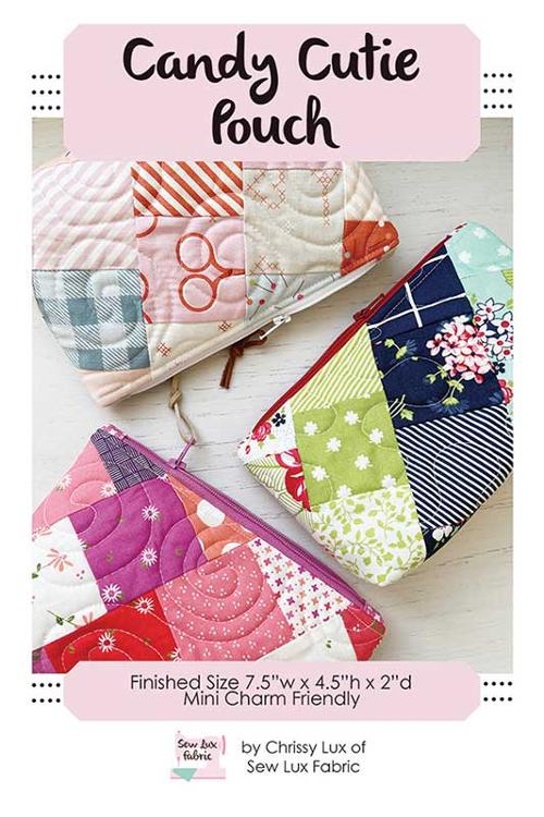 Candy Cutie Pouch Pattern by Chrissy Lux - SLF 2221