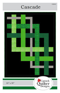 Cascade Quilt Pattern from Canuck Quilter Designs - CQ5611