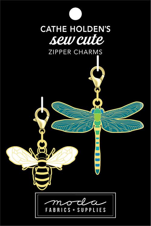 Cathe Hilden's Insect Zipper Pulls - 2 Count - CH123