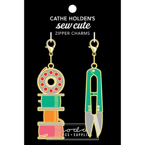 Cathe Holden's Bobbin Zipper Pulls - 2 Count - CH109