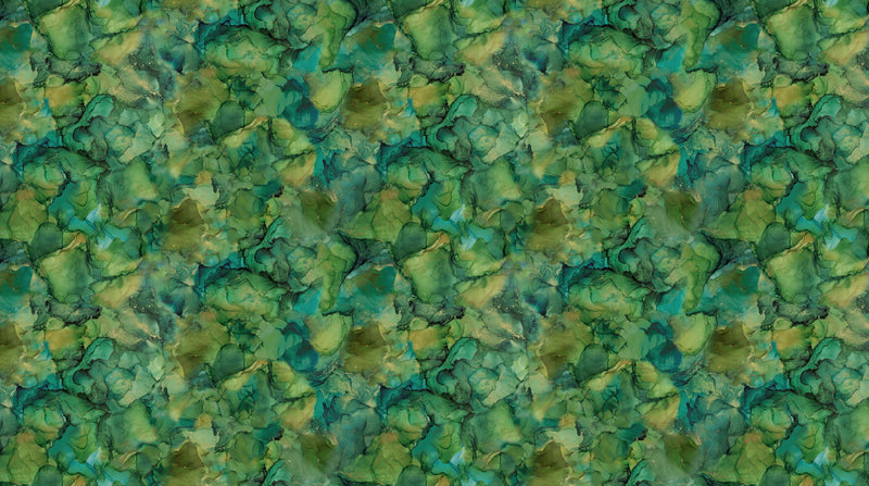 Cedarcrest Falls Quilt Fabric - Ink Texture in Green - DP26911-78